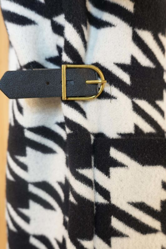 Upper East Thick Stretch Coat Mono